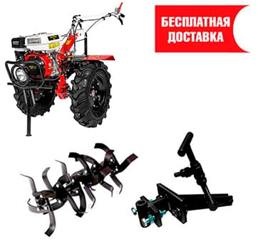 Мотоблок Shtenli 1030-L (8.5 л.с.) без фары, бордачка, дифференциалов плюс бонусы