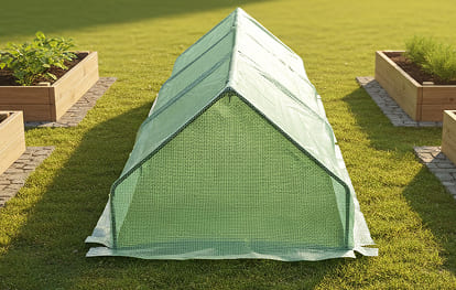 Маленький парник трио из пленки